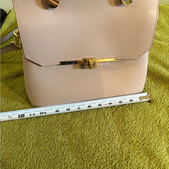 Cielo Celeste Elegant Leather Cream Handbag - Picture 9 of 12